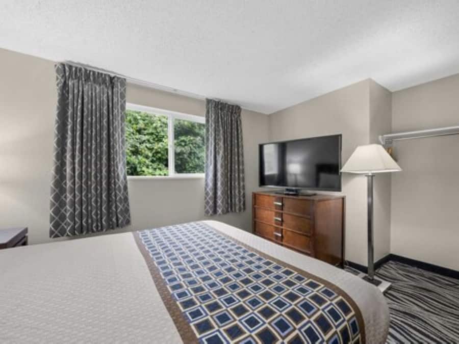 Rom | Skrivebord, blendingsgardiner, wi-fi (inkludert) og sengetøy