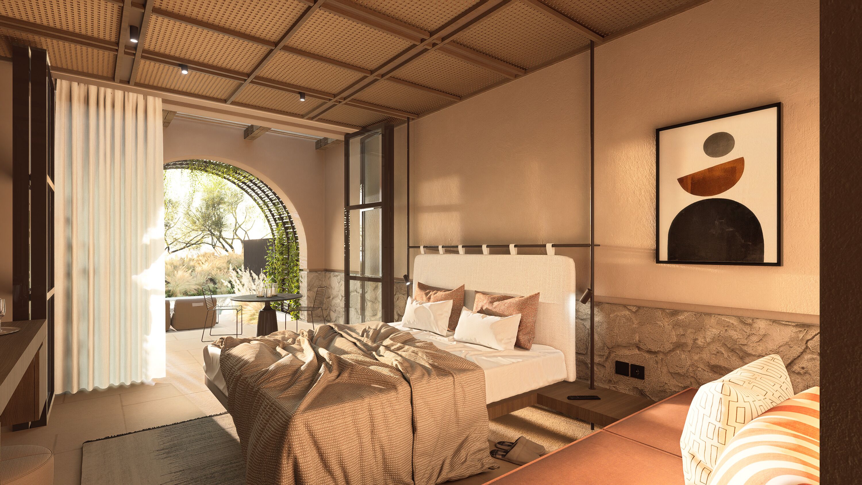 Pillow-top beds, in-room safe, soundproofing, free WiFi