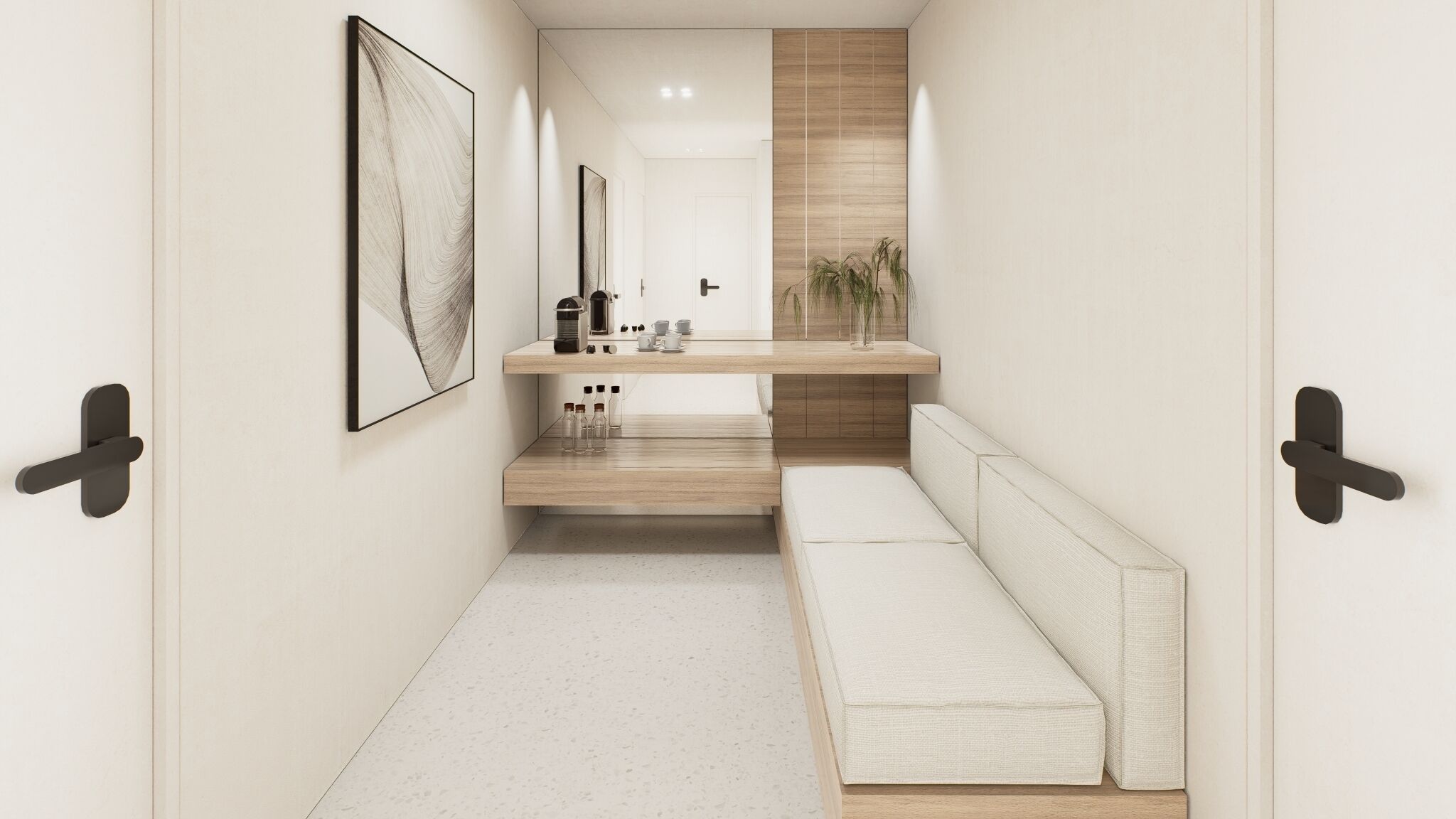 2 bedroom family room | 1 bedroom, pillow-top beds, in-room safe, soundproofing