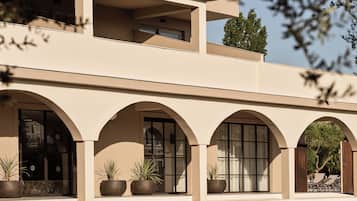 Façade de l’hébergement