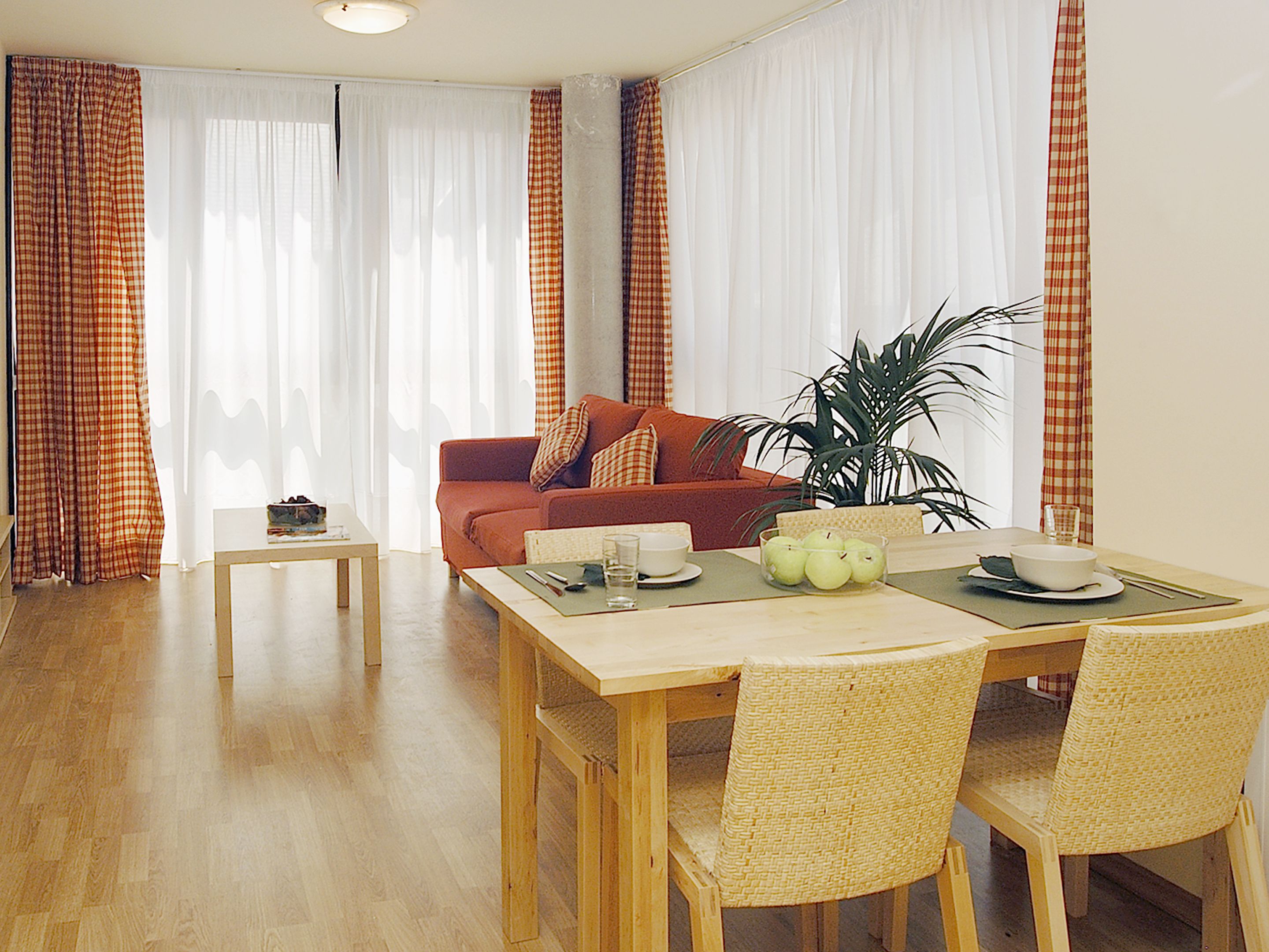 apartment, 1 bedroom | living area | flat-screen tv