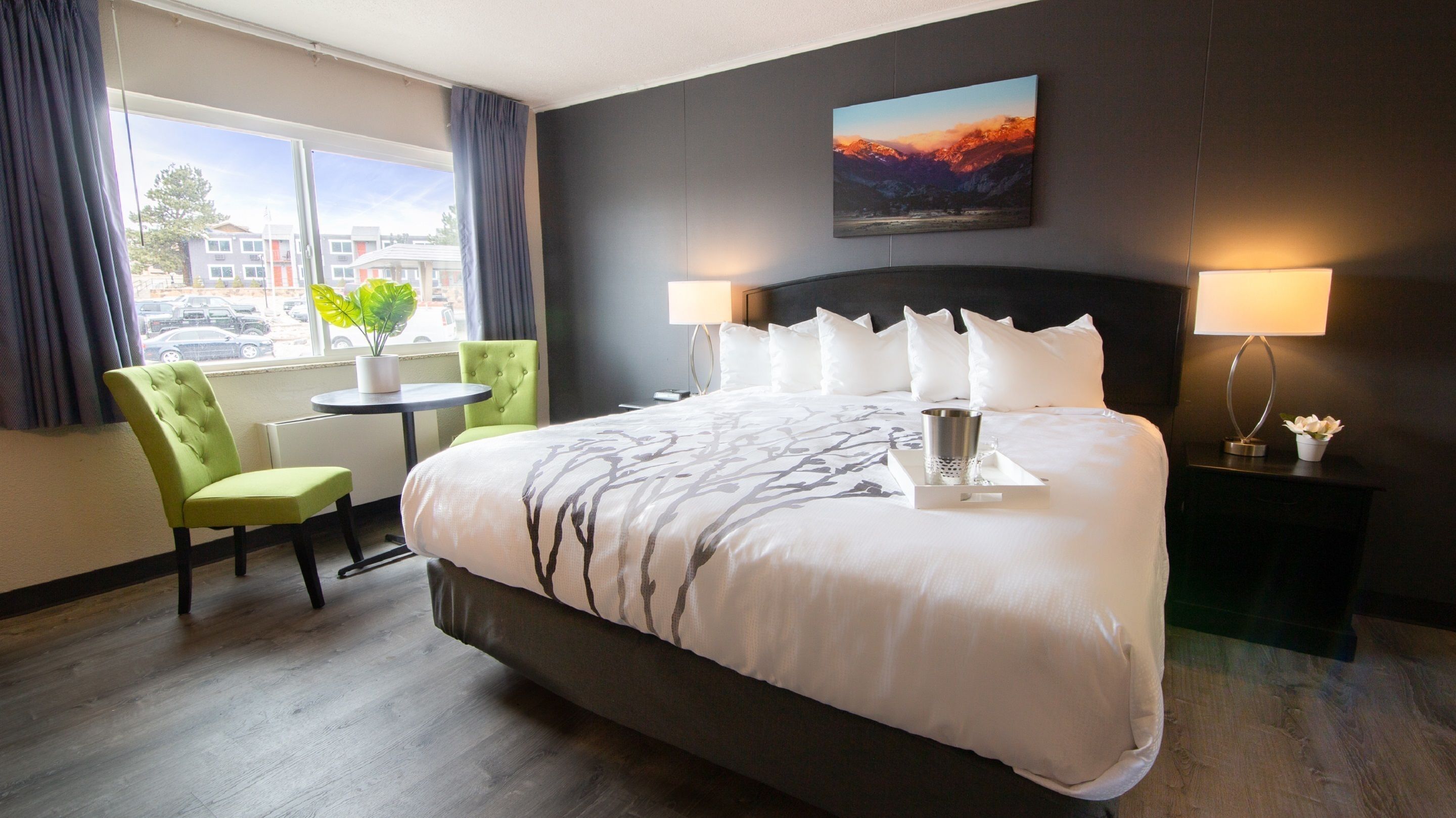 Ropa de cama de alta calidad, edredón y camas con pillow-top 