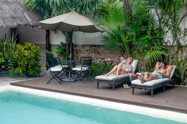 Espace banquet en plein air