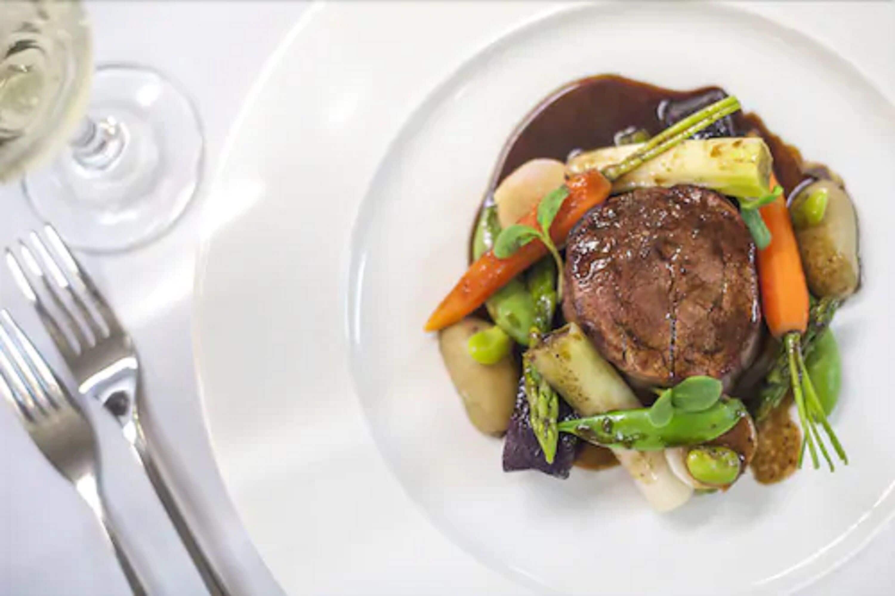 2 Restaurants, Frühstück