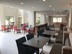 Free daily on-the-go breakfast 