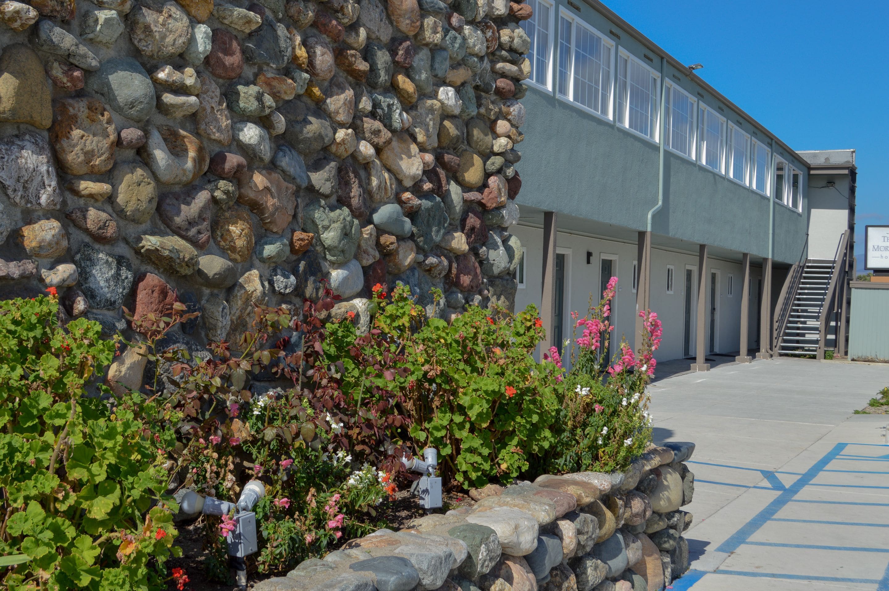 Fassade der Unterkunft