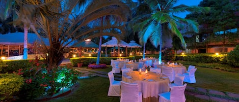 Área para banquetes al aire libre