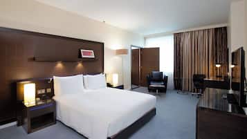 Camera familiare, 2 camere da letto, camere comunicanti | Biancheria da letto ipoallergenica, una cassaforte in camera