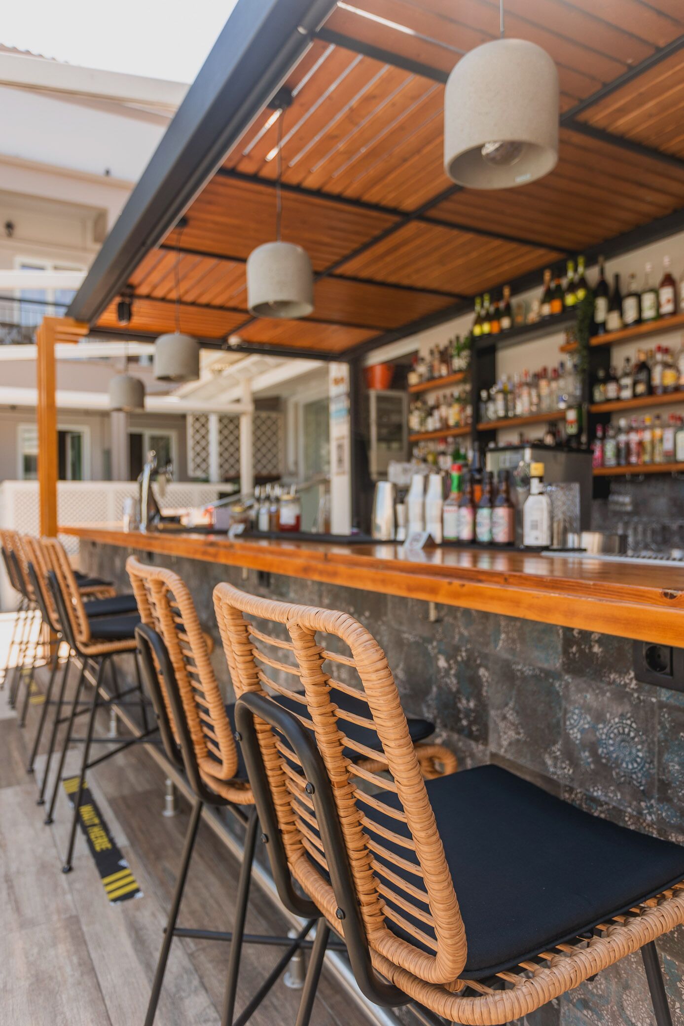 Bar junto a la alberca