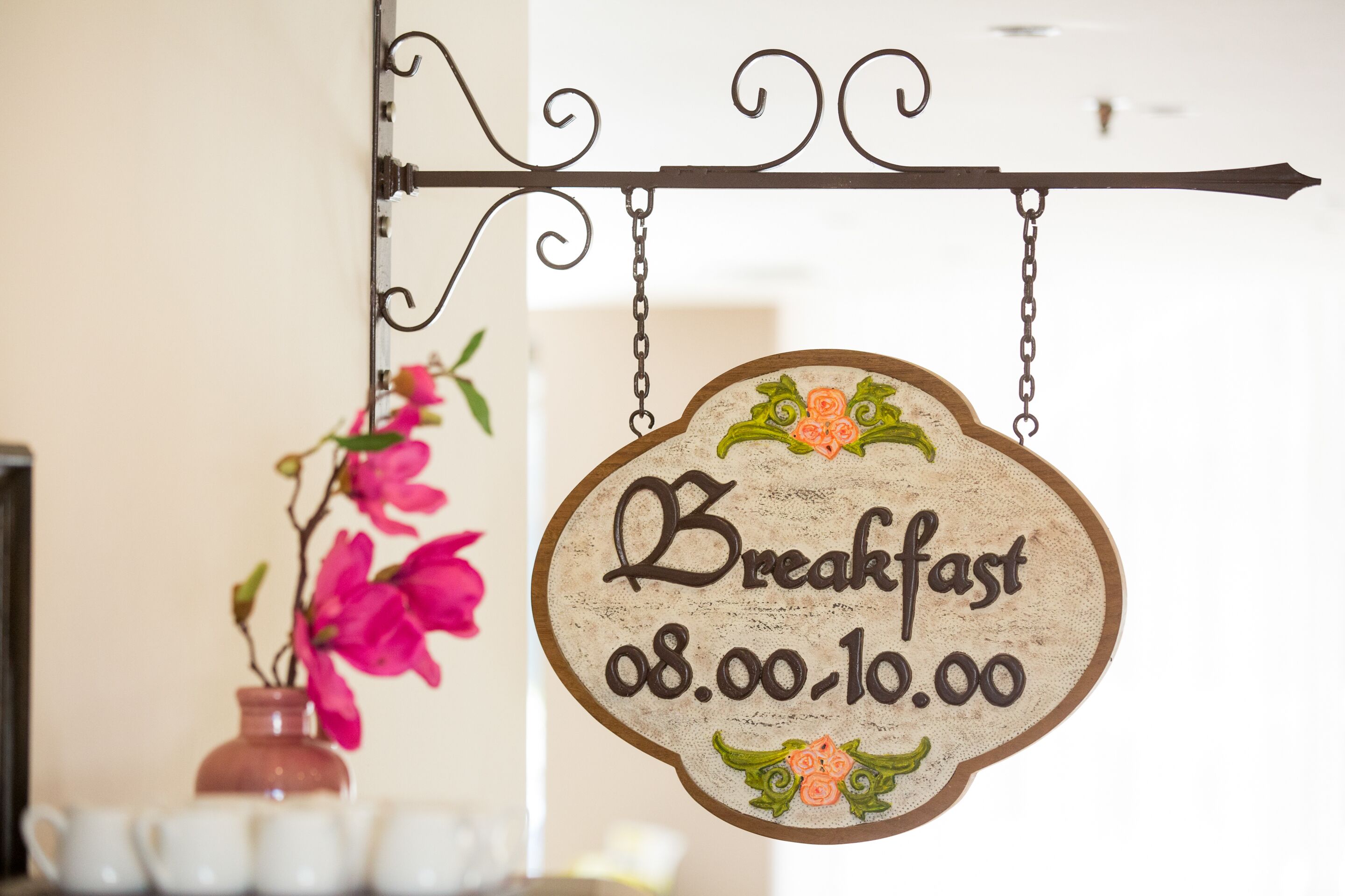 daily buffet breakfast (eur 15 per person)