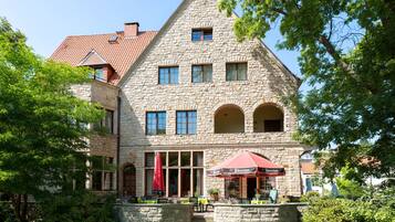 Fassade der Unterkunft