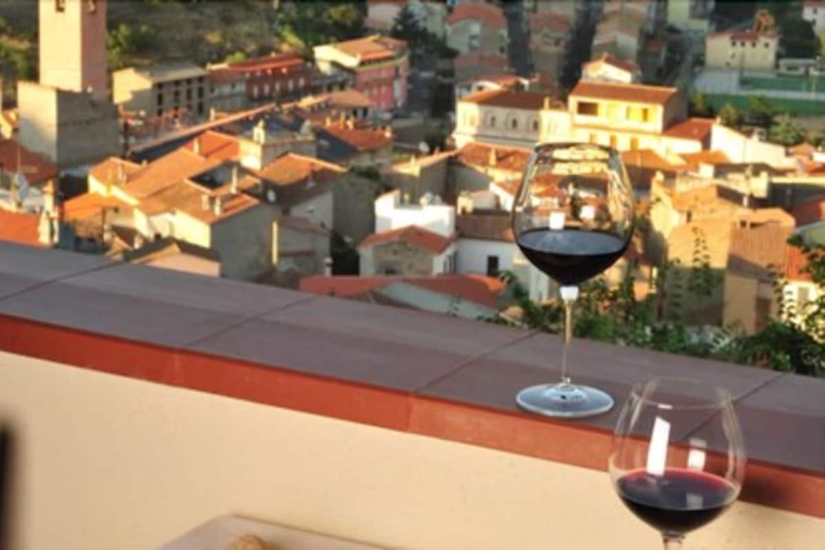 Superior Double Room, Terrace, Hill View (Jacuzzi)