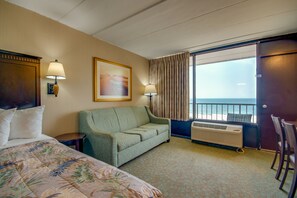 Room, 2 Queen Beds and 1 Sofa Bed, Kitchenette (Waverley Oceanfront Efficiency) | Beach/ocean view - Castle in the Sand (Ocean City)