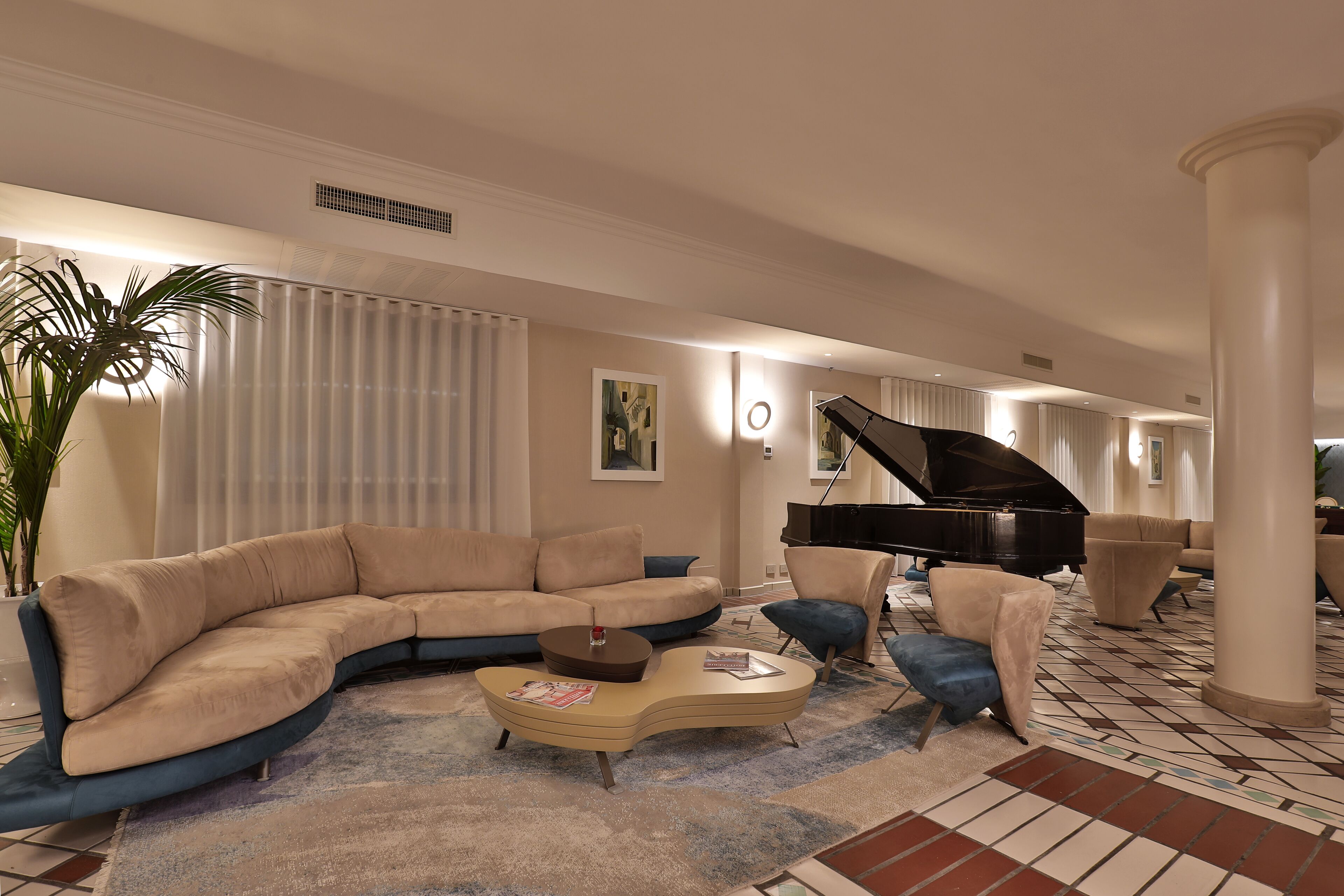 Sitzecke in der Lobby