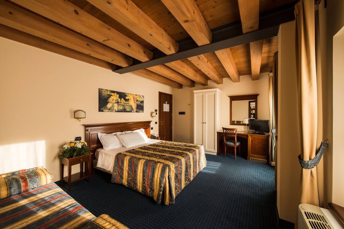 In-room safe, desk, blackout curtains, iron/ironing board