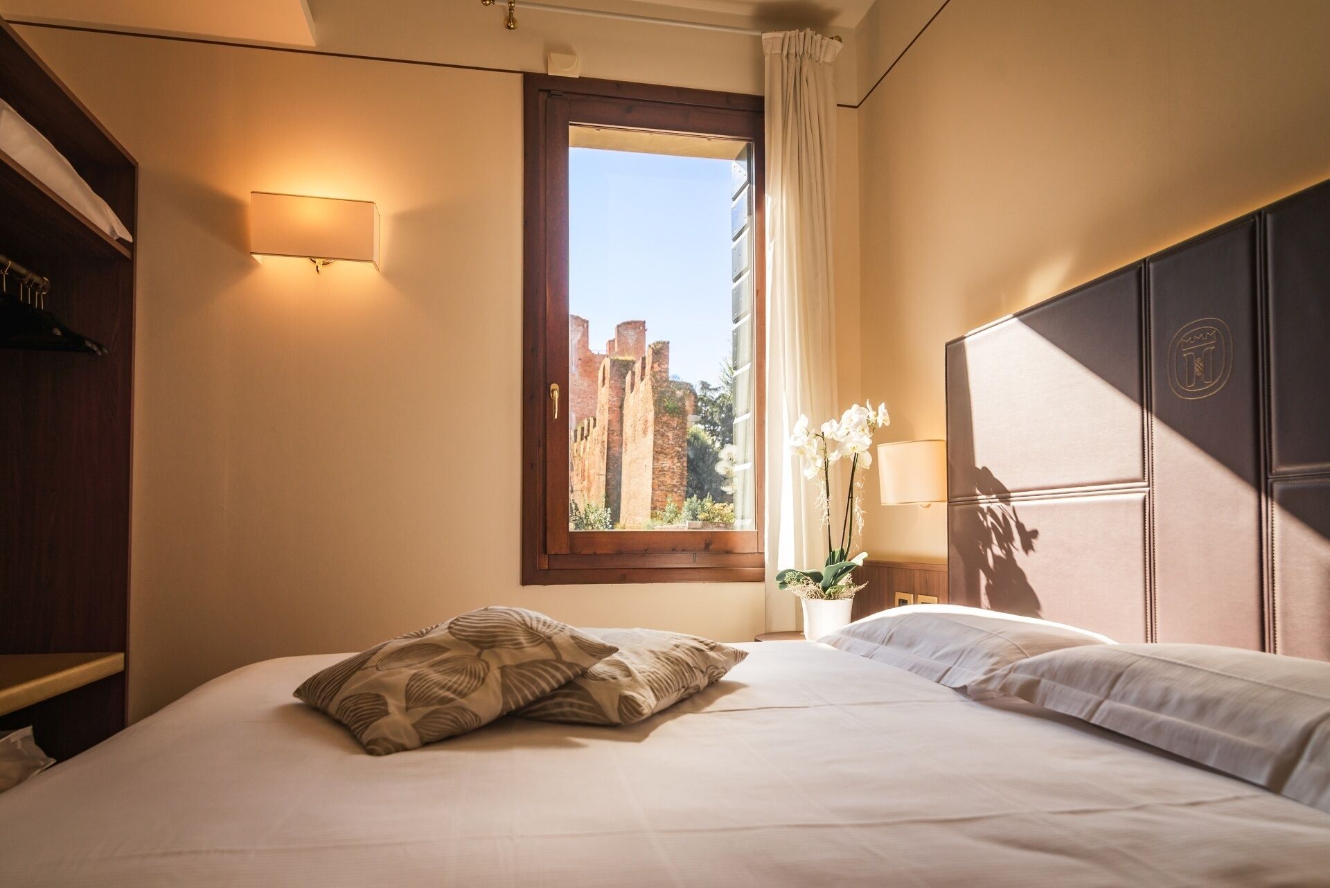 Down duvets, minibar, in-room safe, desk