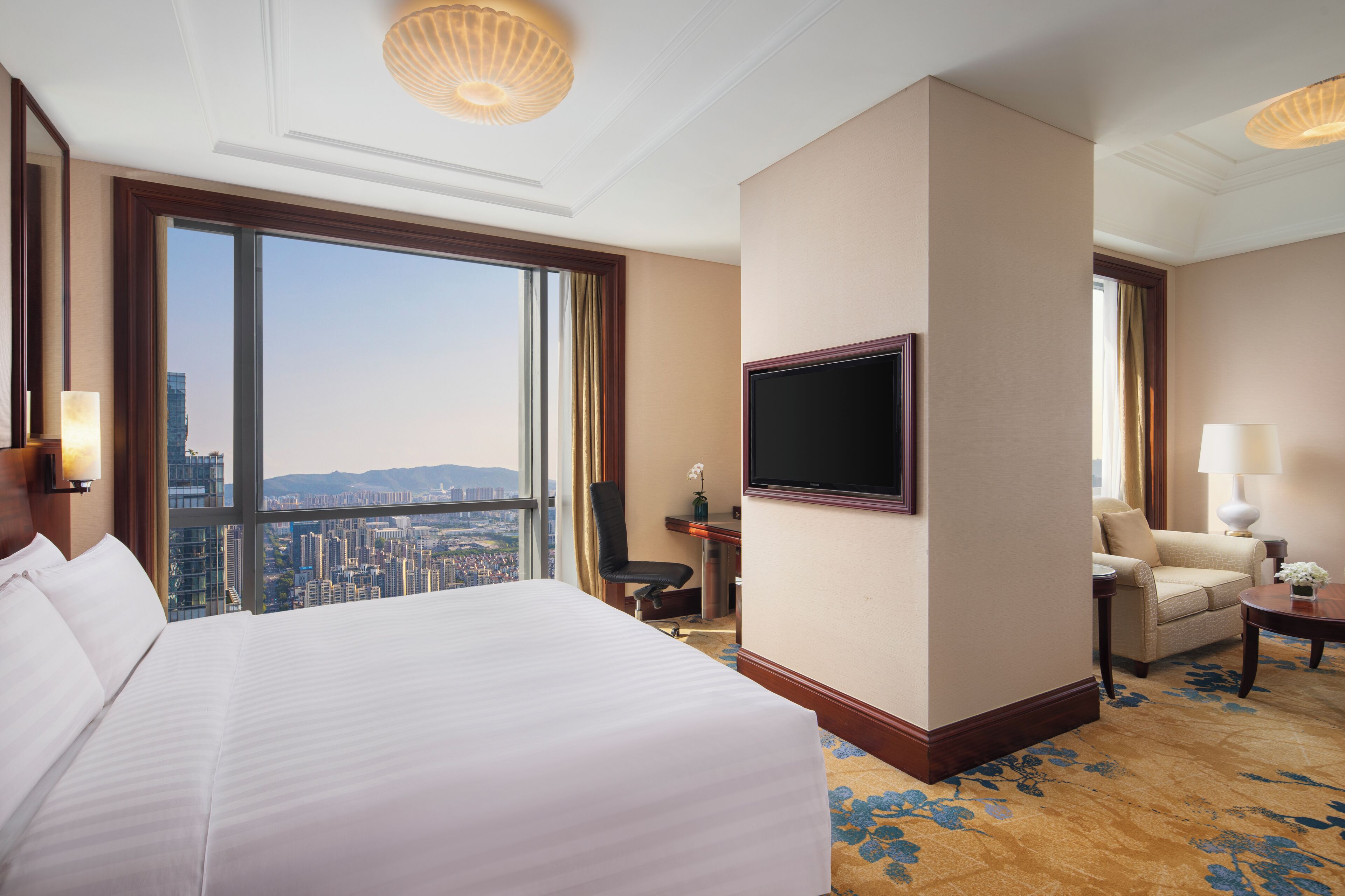 In-room safe, desk, blackout curtains, soundproofing