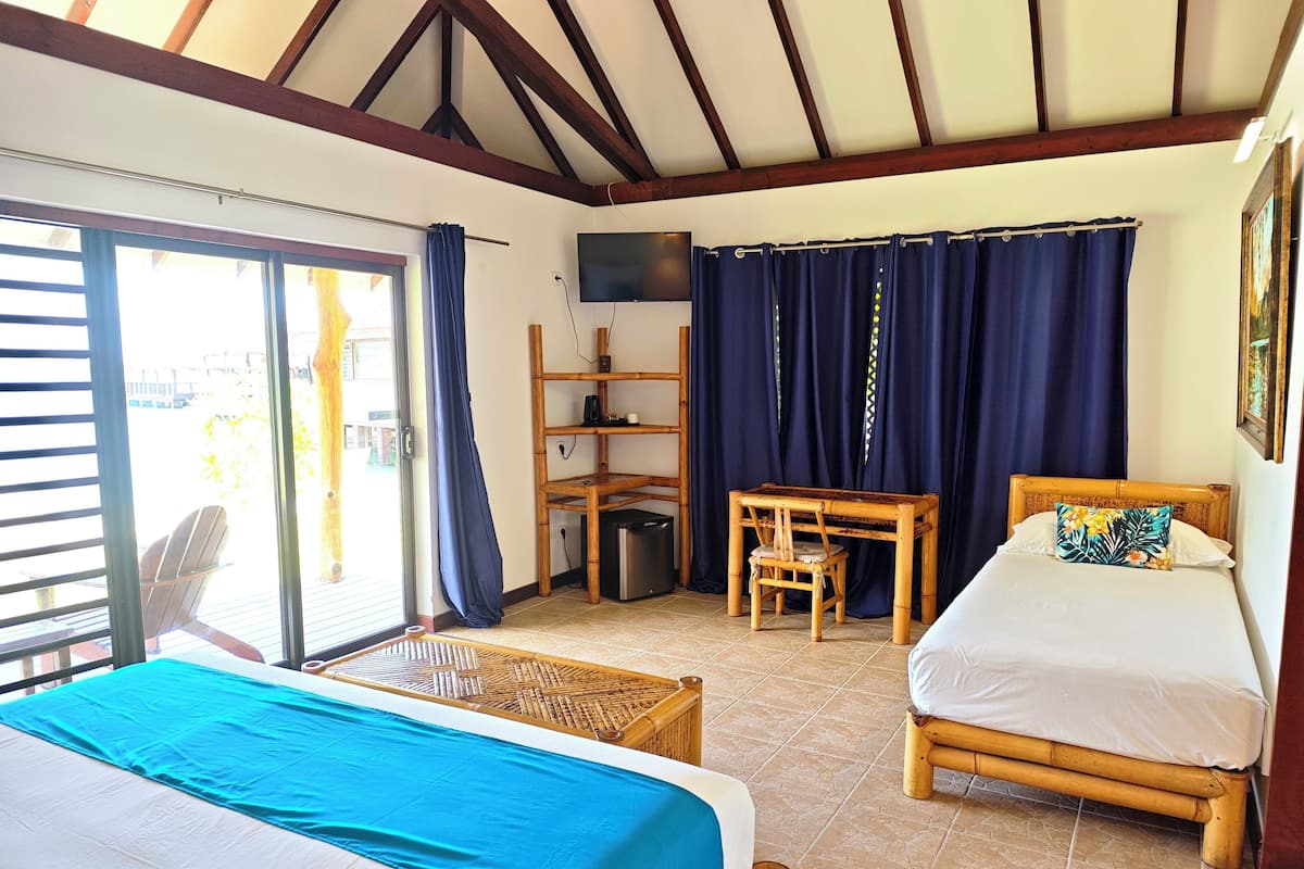 雙人房, 花園景 | 高級寢具、房內夾萬、書桌、遮光窗簾/窗簾