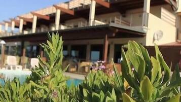 Voorkant van accommodatie