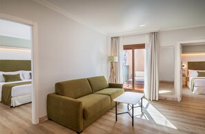Sängtillbehör av högsta kvalitet, bäddmadrasser och minibar