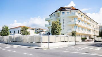 Fassade der Unterkunft