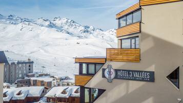 Overnatningsstedets facade