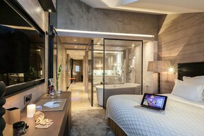 Appartement, 3 slaapkamers (Onyx) | Een kluis op de kamer, individueel gedecoreerd, individueel gemeubileerd