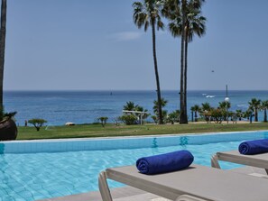 Vue sur la plage/l’océan