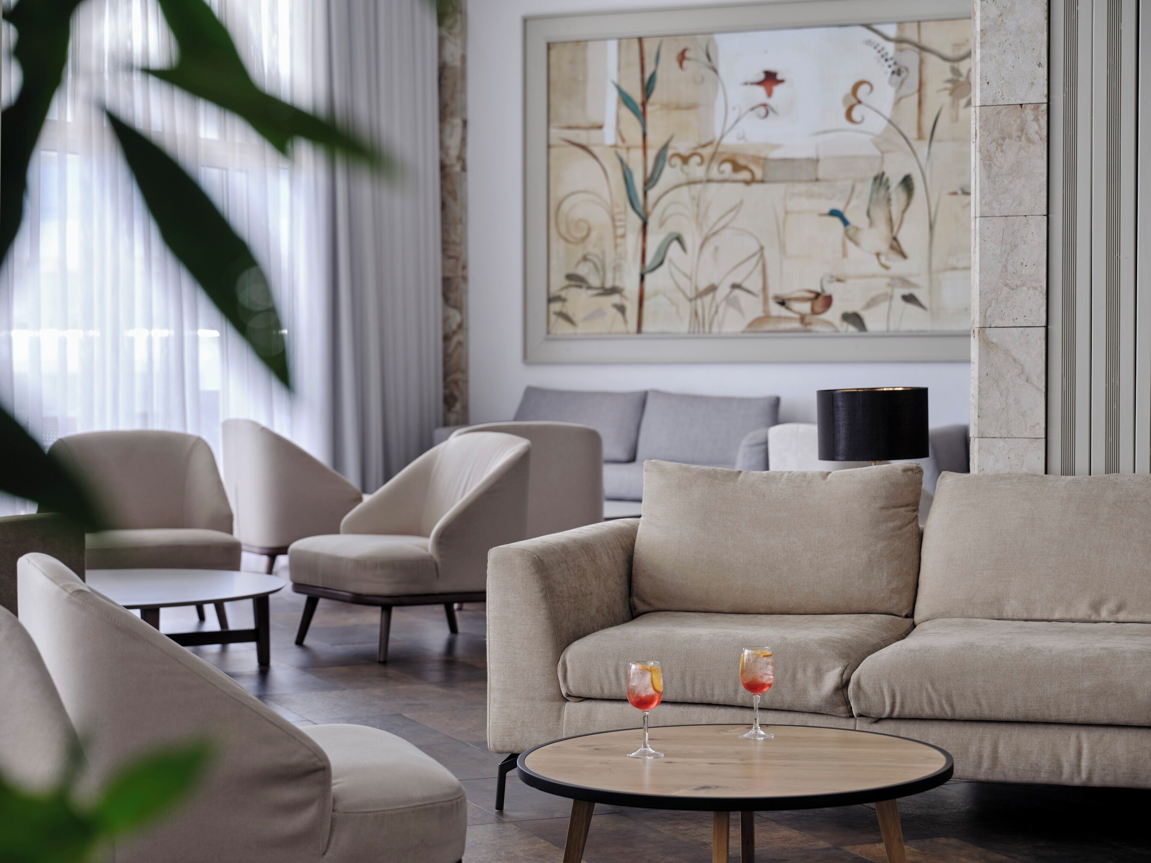 Lobby sitting area