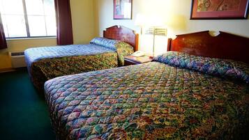 Blackout curtains, iron/ironing board, free WiFi, bed sheets