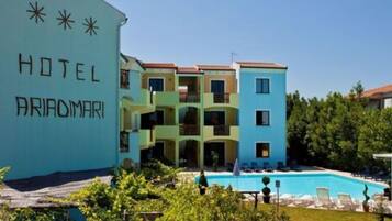 Fassade der Unterkunft