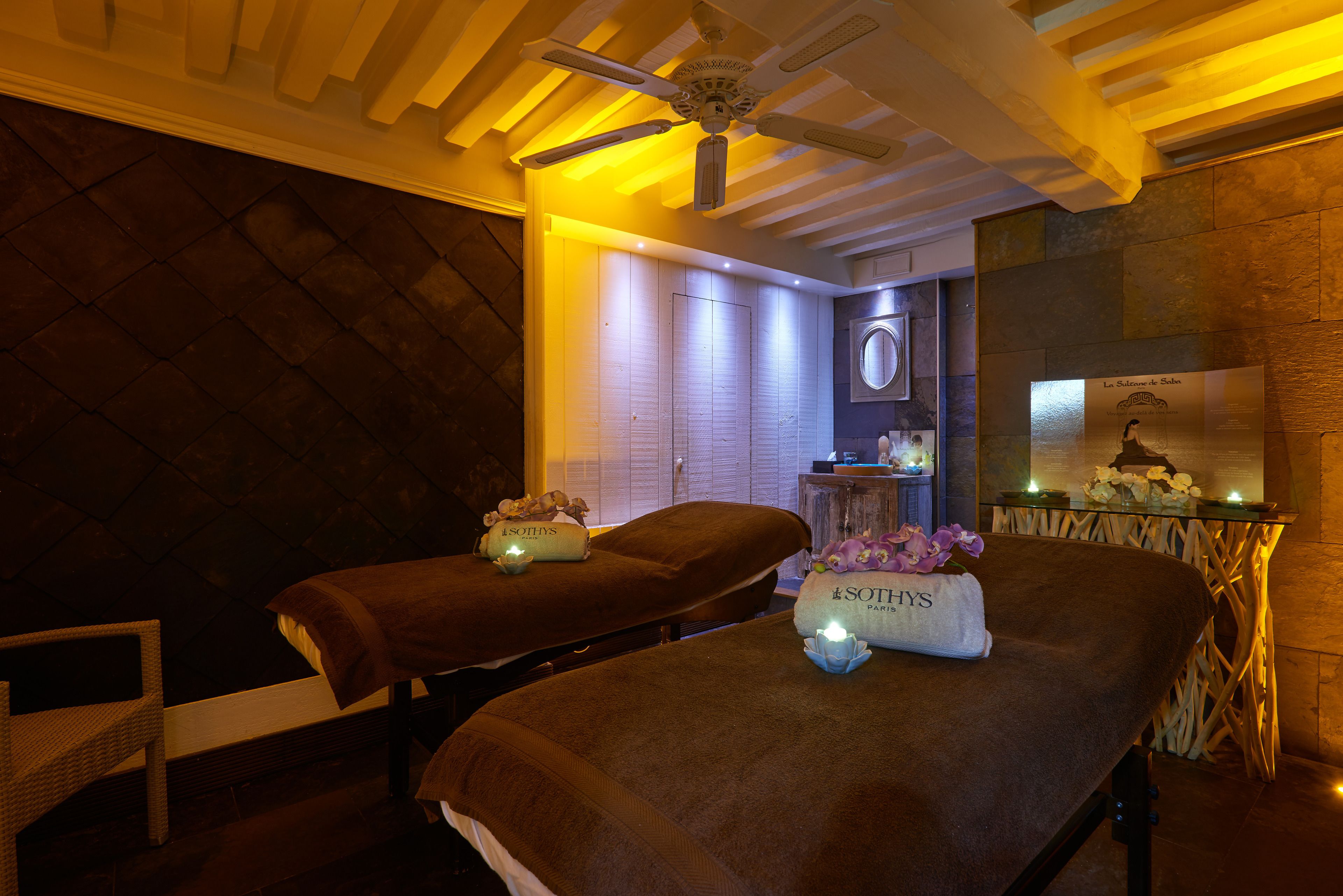 couples treatment room(s), sauna, hot tub, steam room, body treatments