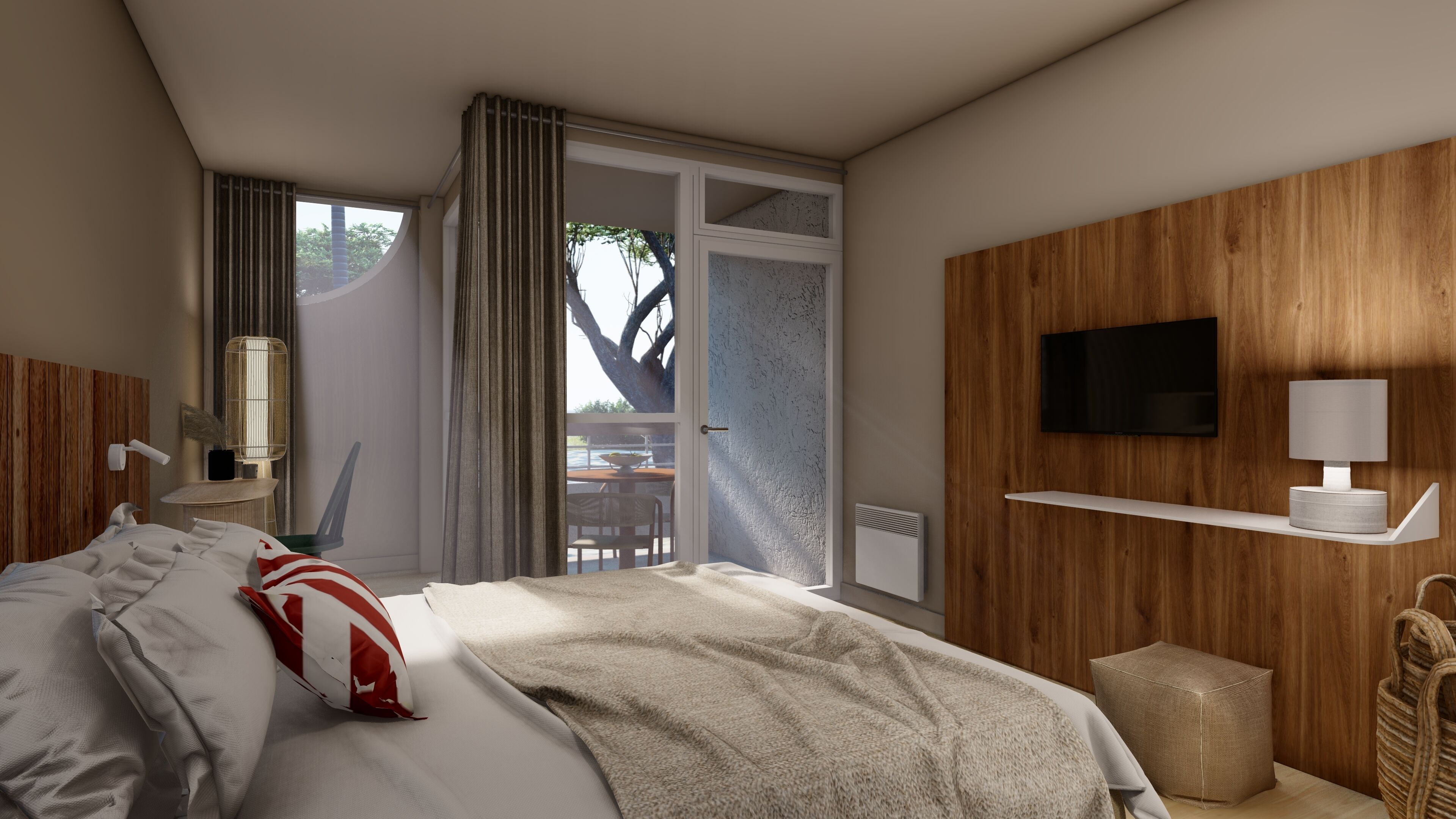 Wifi gratis y ropa de cama 