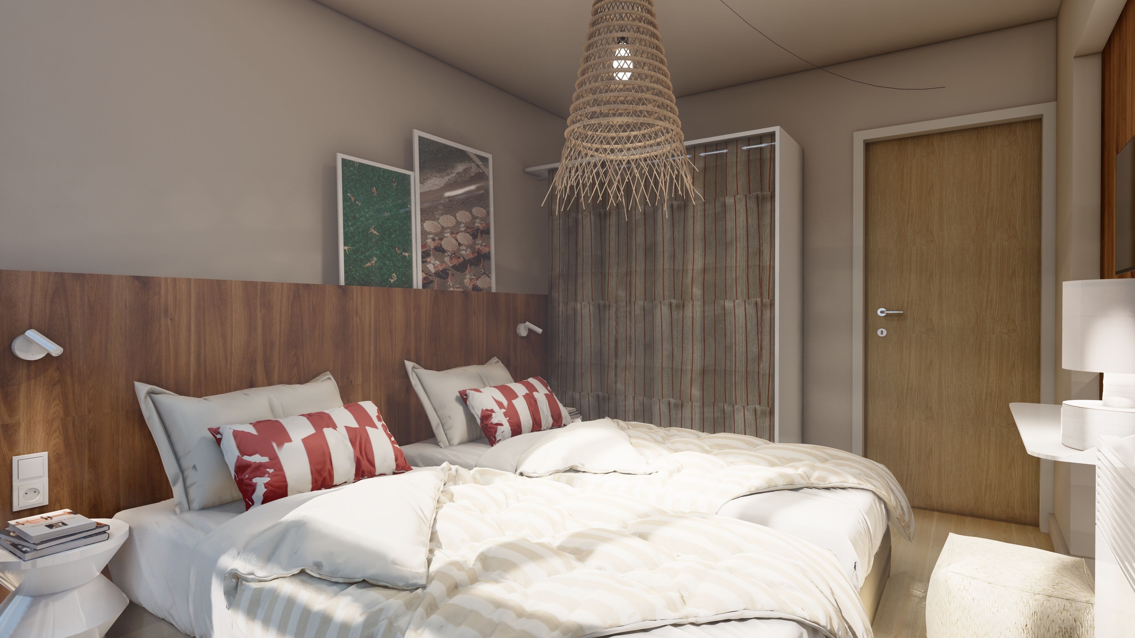 Free WiFi, bed sheets