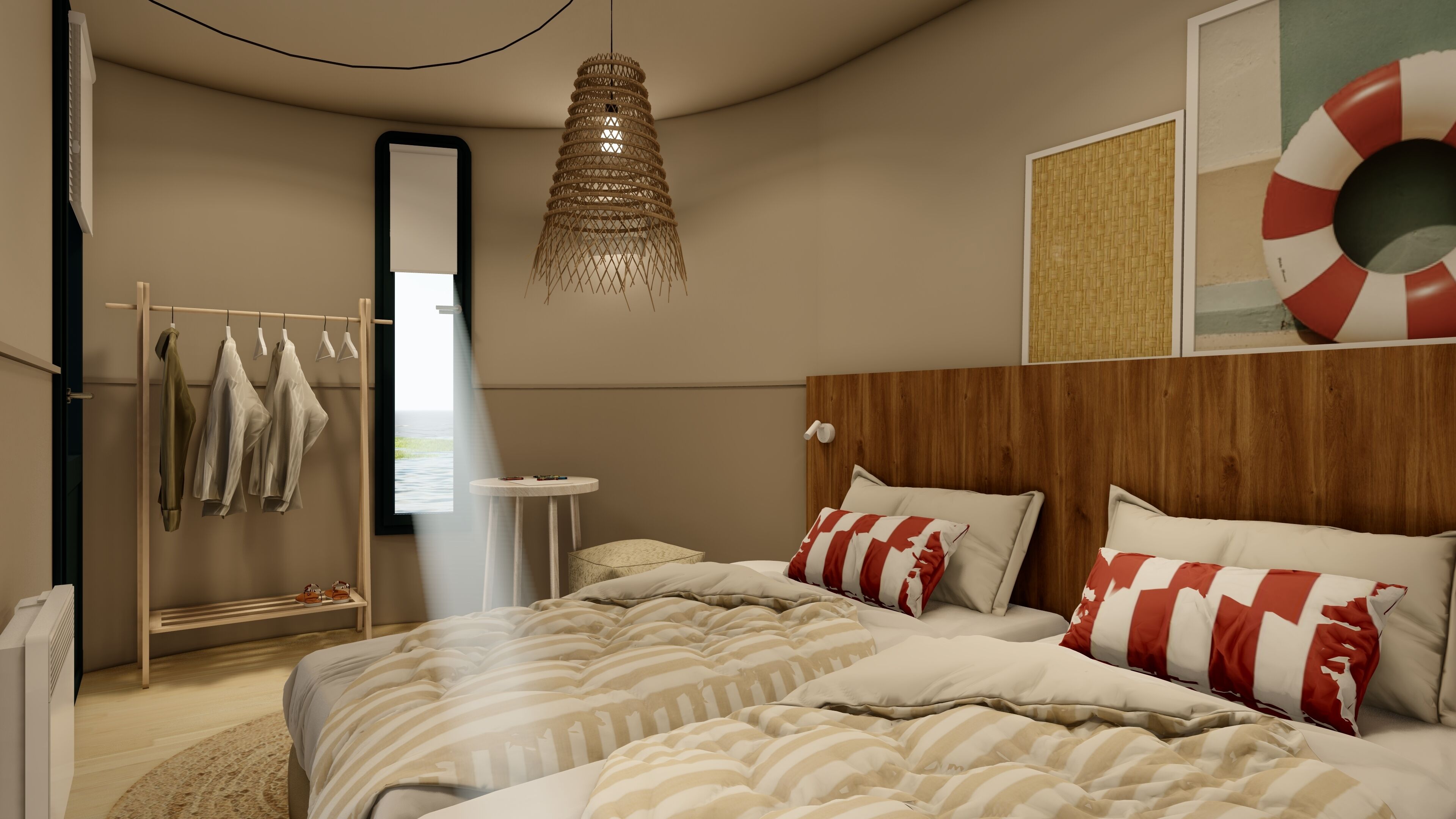 Wifi gratis y ropa de cama