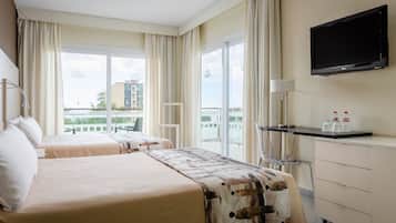 Minibar, desk, iron/ironing board, free WiFi