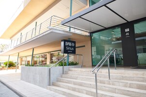 Entrée de l’hébergement