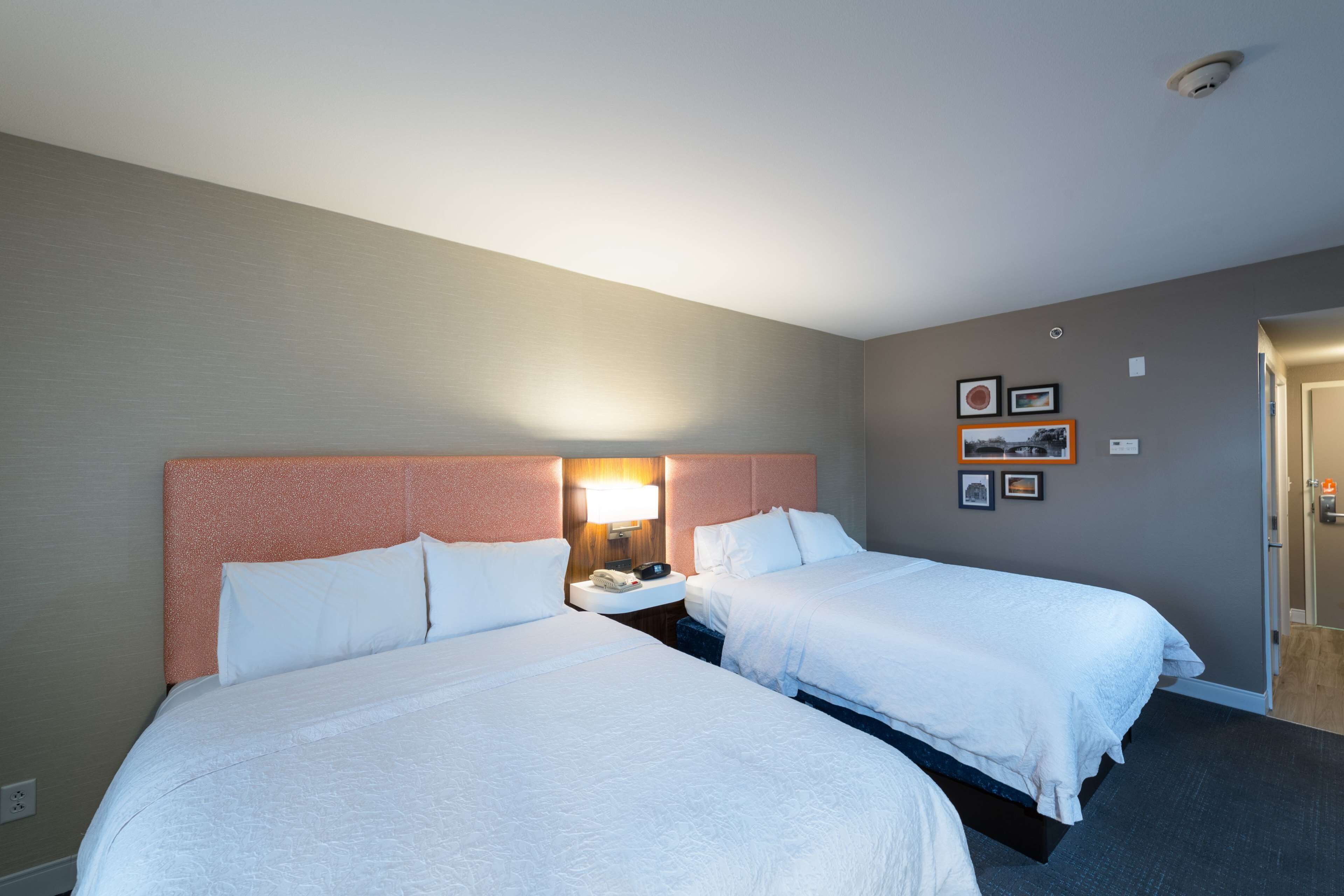 two queen beds non smoking | in-room safe, iron/ironing board, free cots/infant beds, rollaway beds