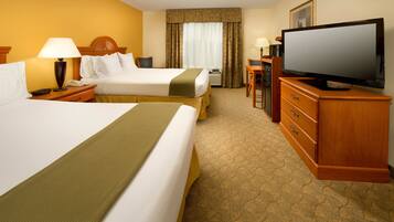 In-room safe, desk, iron/ironing board, WiFi (free)