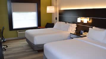 1 bedroom, desk, laptop workspace, blackout drapes