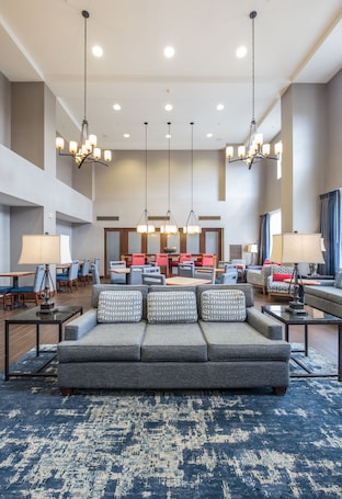 Sala de estar en el lobby