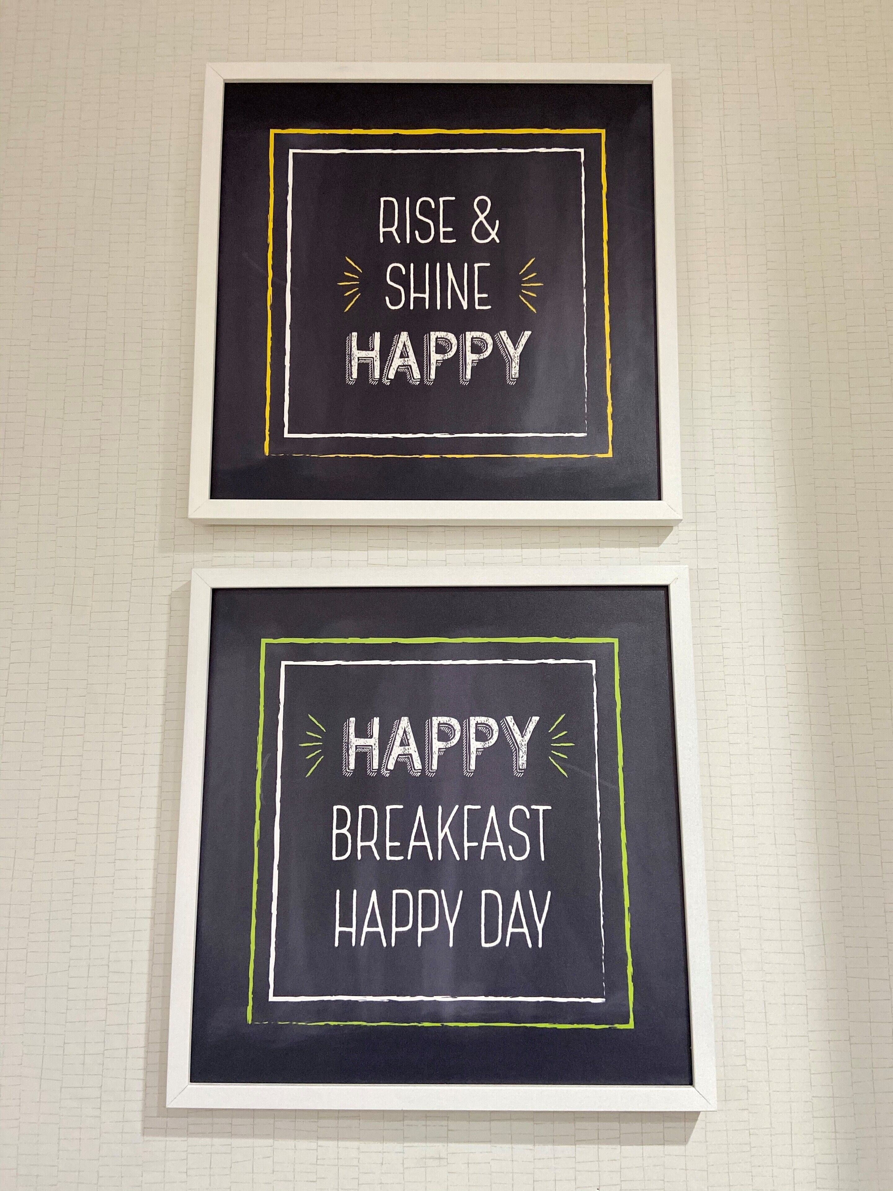 free daily self-service breakfast