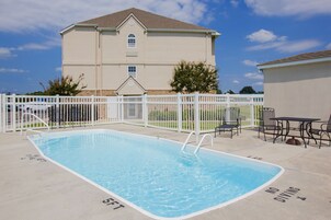 Piscina externa sazonal