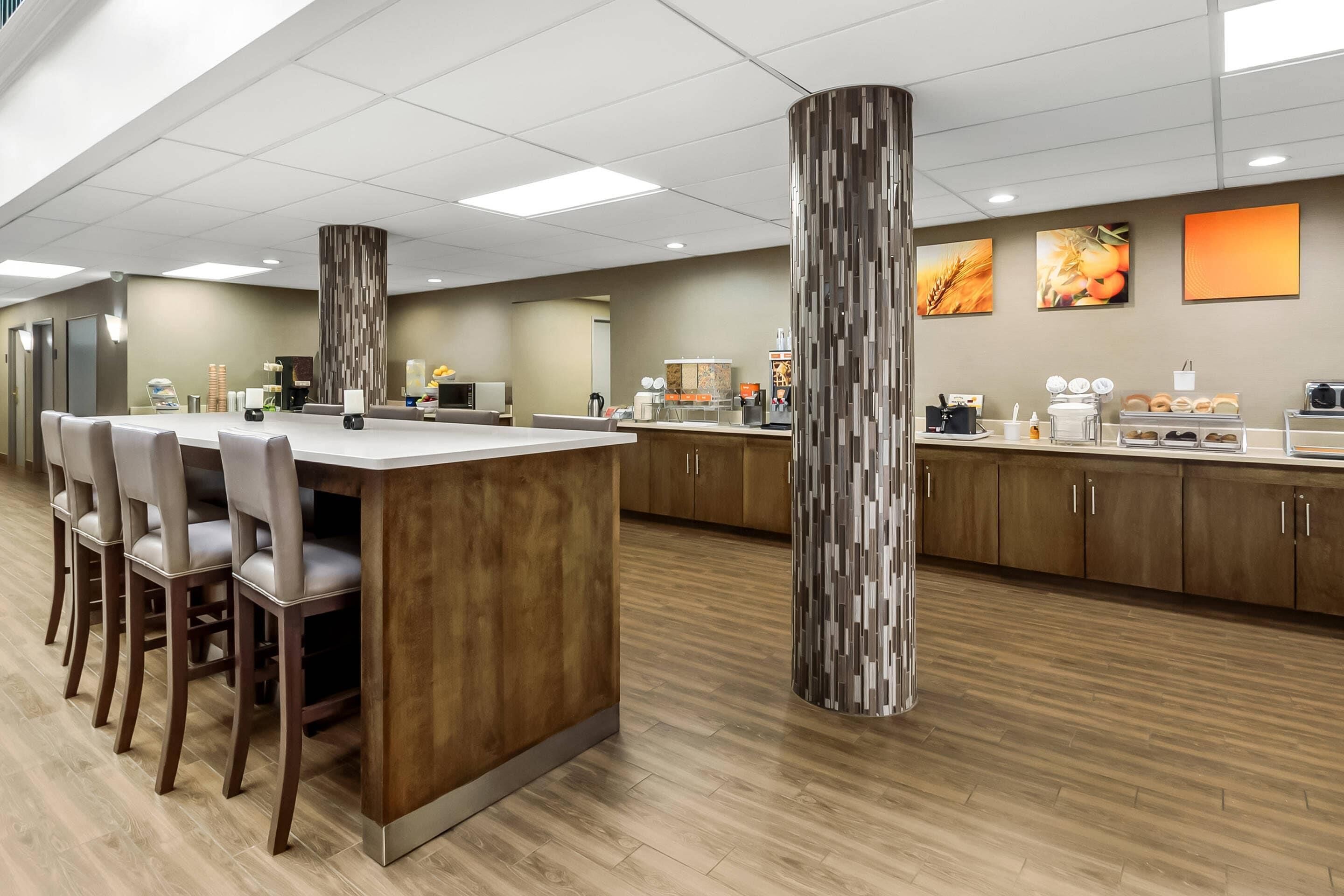 Free daily full breakfast