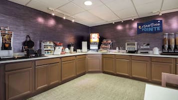 Gratis morgenmadsbuffet hver dag