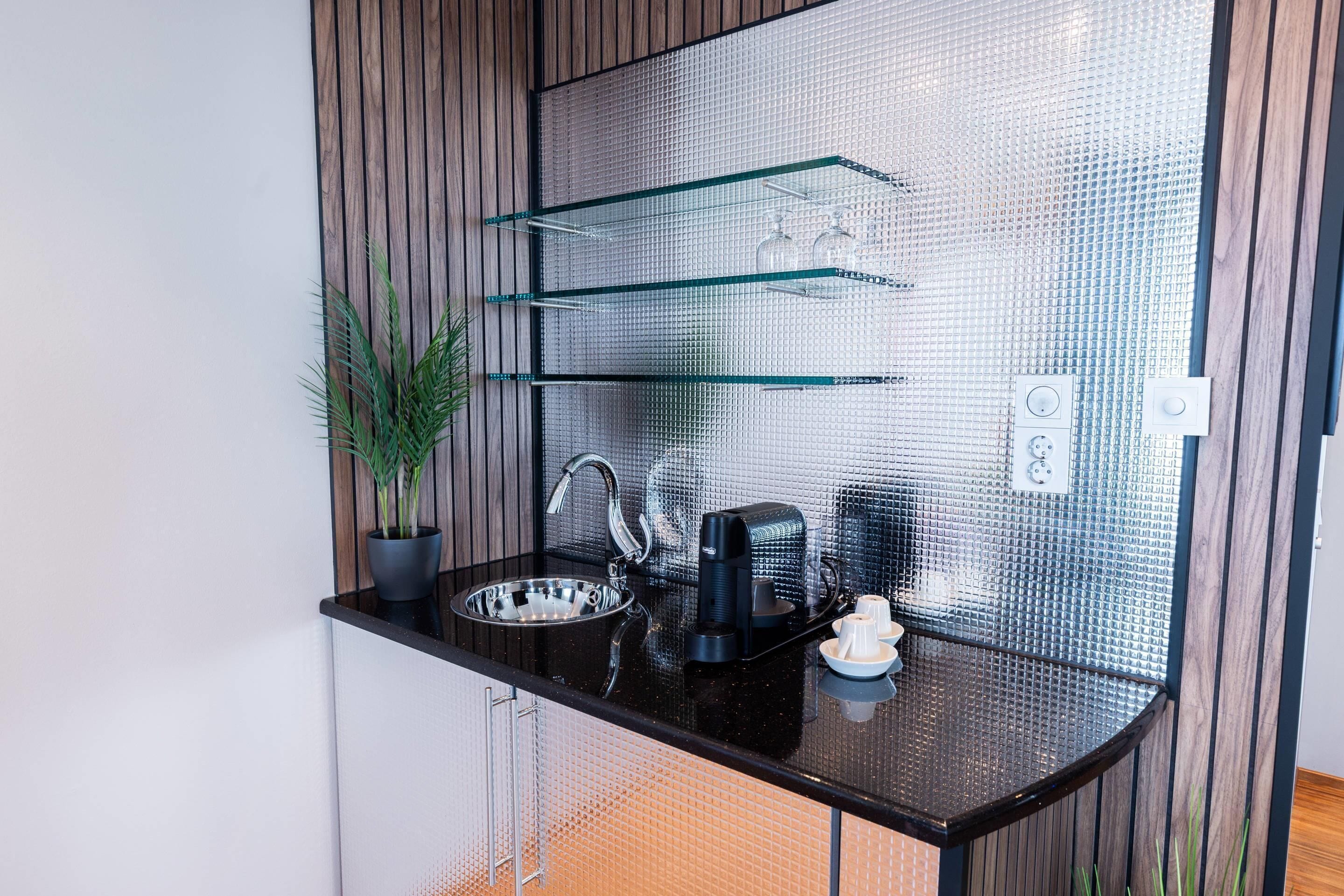 minibar, desk, blackout curtains, soundproofing