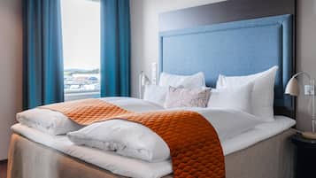 Minibar, bureau, rideaux occultants, chambres insonorisées