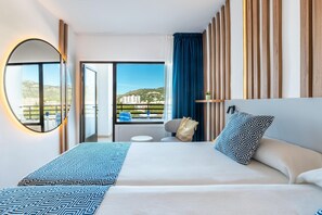 Blackout drapes, free WiFi, bed sheets - Hotel Vibra Beverly Playa (Calvia)