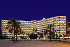 Front of property – evening/night