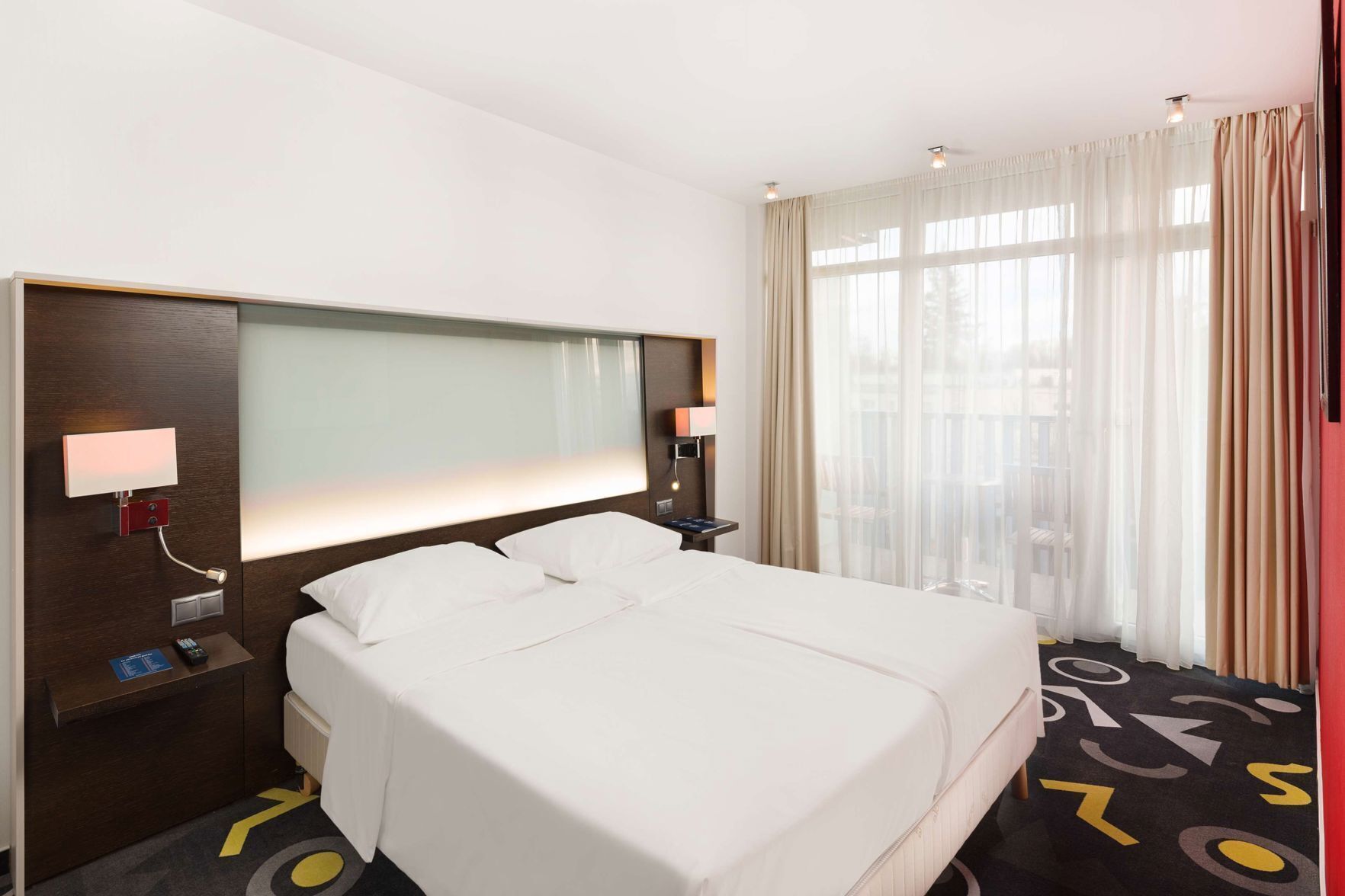 Minibar, in-room safe, desk, blackout curtains